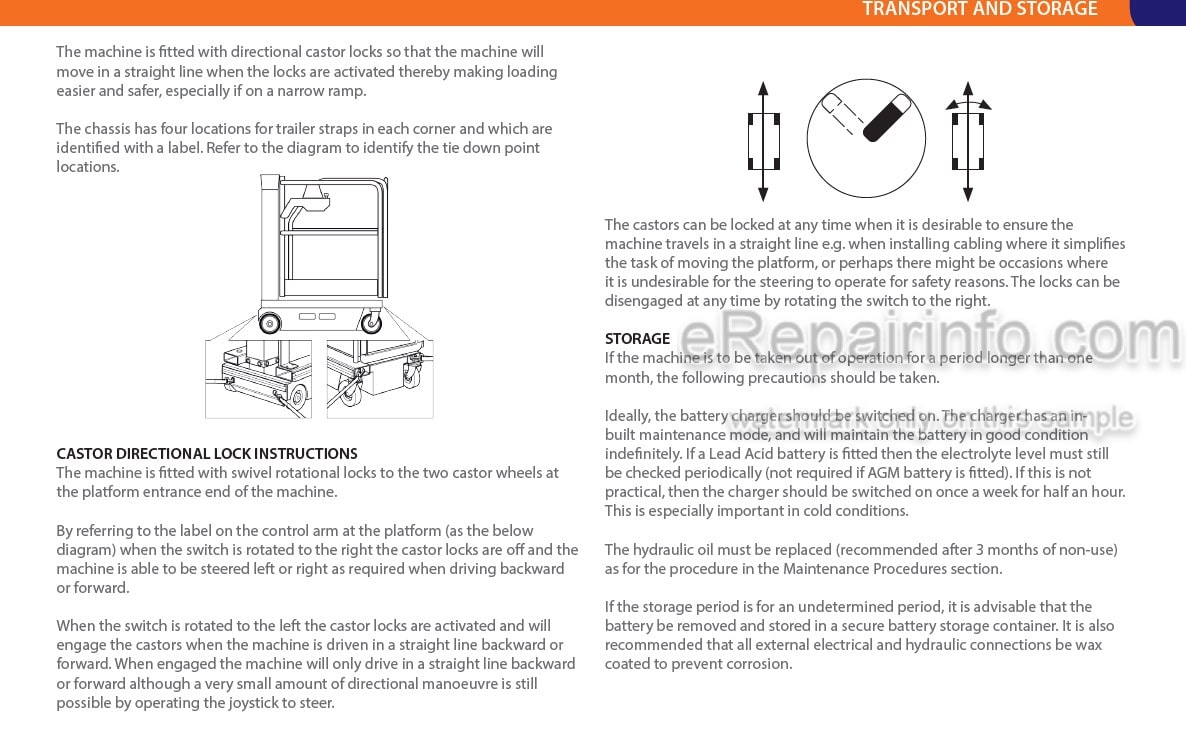 Photo 5 - JLG Nano SP 830SP Operating And Maintenance Manual Power Tower