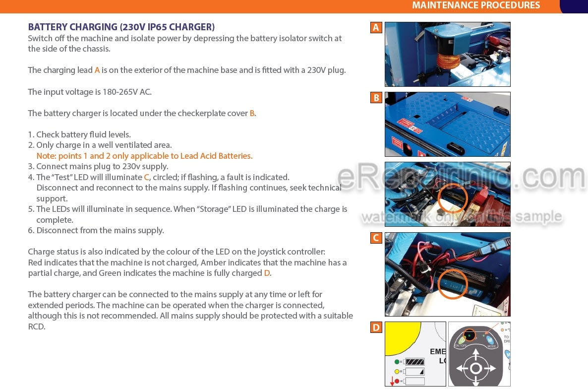 Photo 6 - JLG Operating And Maintenance Manual Power Tower