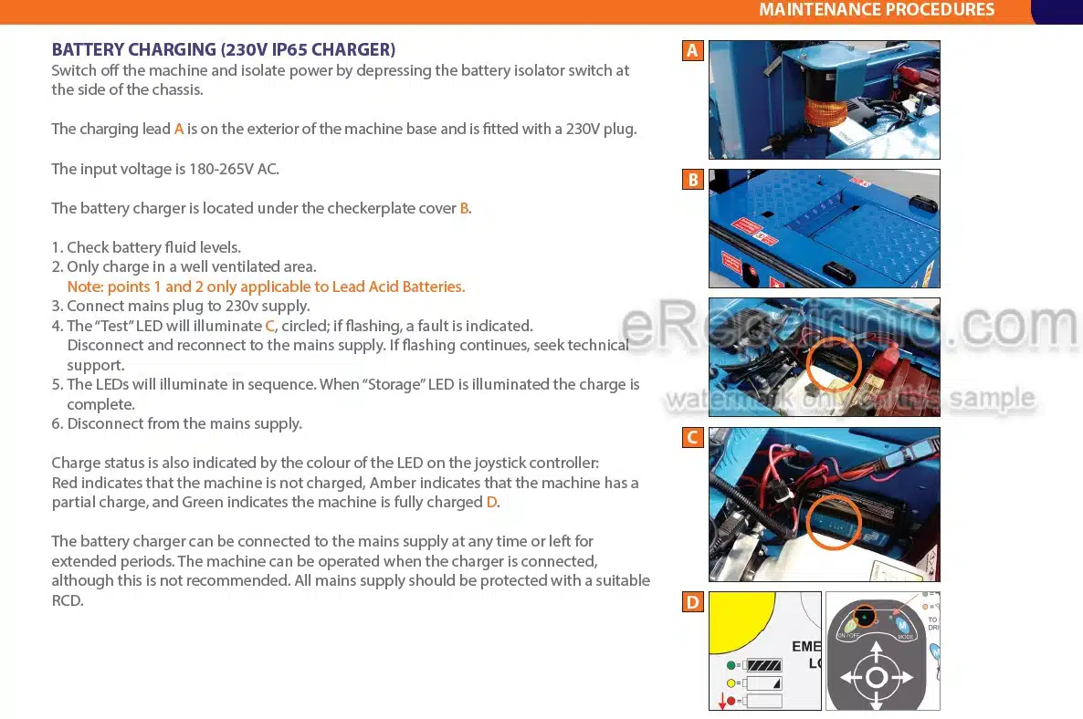 Photo 6 - JLG Nano SP 830SP Zero Operating And Maintenance Manual Power Tower