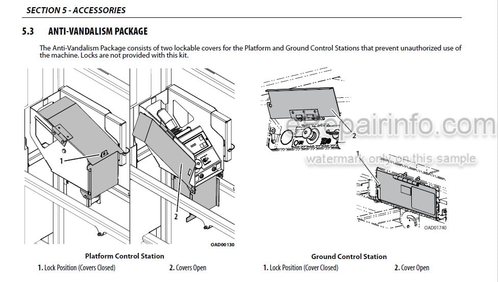 Photo 4 - JLG R1532I R1932I R1932 PVC1910 Operation And Safety Manual Scissor Lift