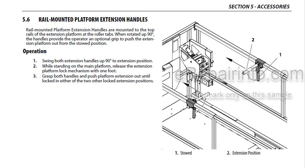 Photo 4 - JLG R2632 R3246 PVC1910 Operation And Safety Manual Scissor Lift