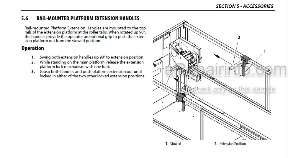 Photo 4 - JLG R2632 R3246 PVC1910 Operation And Safety Manual Scissor Lift