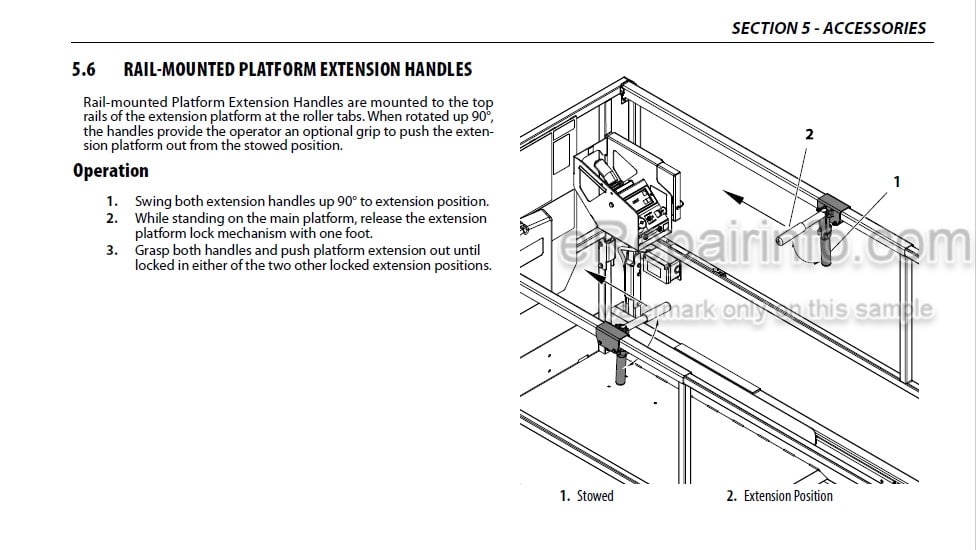 Photo 4 - JLG R2632 R3246 PVC2004 Operation And Safety Manual Scissor Lift