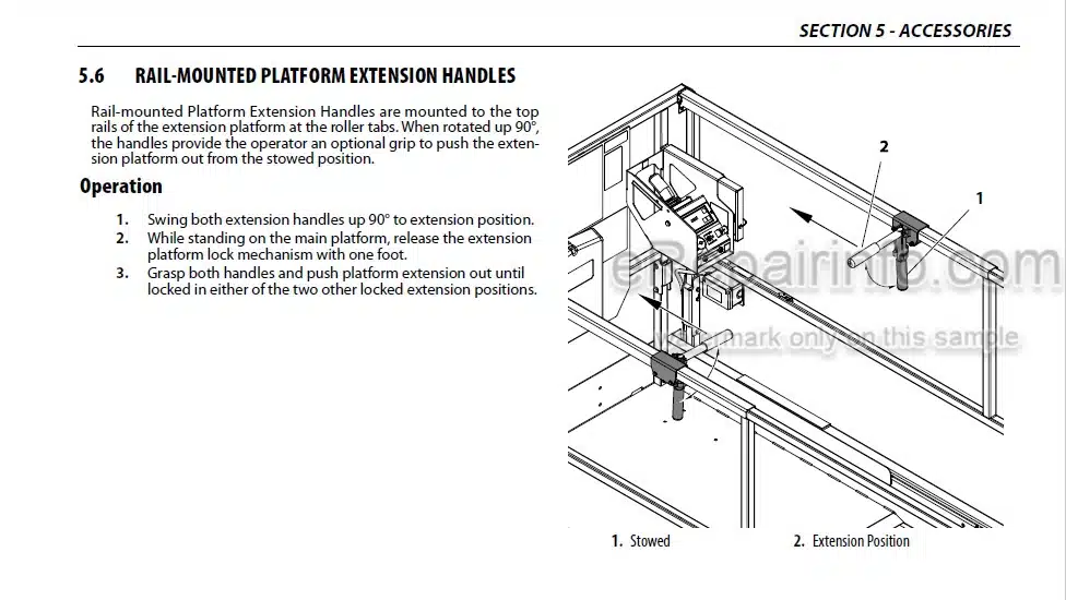 Photo 4 - JLG R2632 R3246 PVC2004 Operation And Safety Manual Scissor Lift