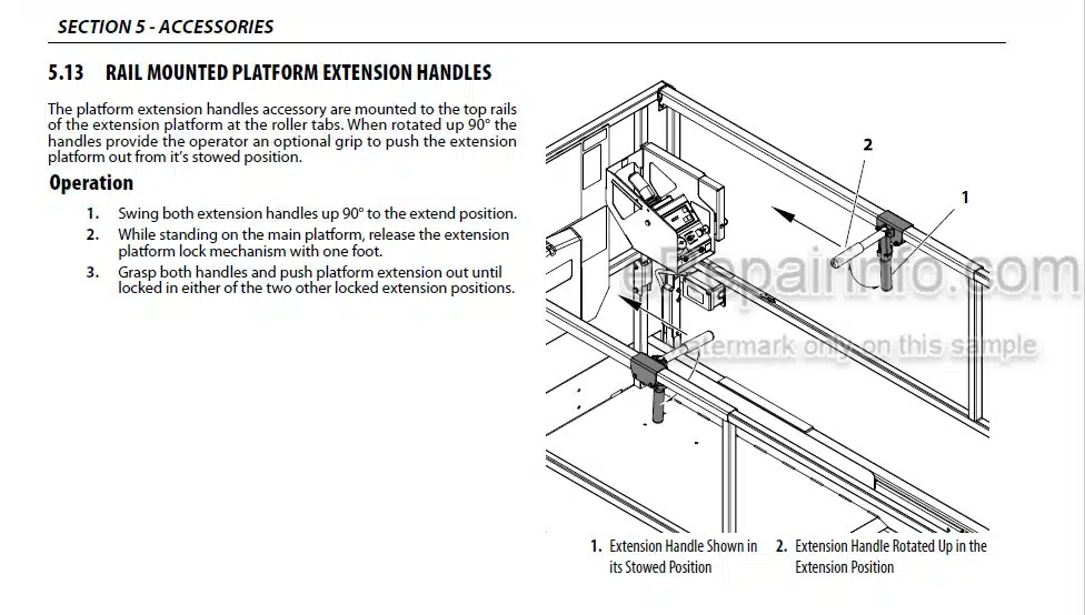 Photo 4 - JLG R4045 PVC1910 Operation And Safety Manual Scissor Lift