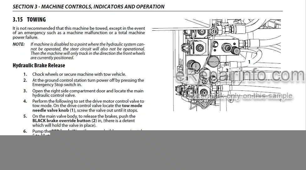 Photo 12 - JLG R4045 PVC1910 Operation And Safety Manual Scissor Lift