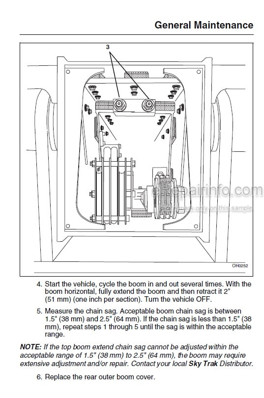 Photo 5 - JLG Skytrak 10054 Legacy Series Operators And Safety Manual Telehandler 8990394-001 SN1