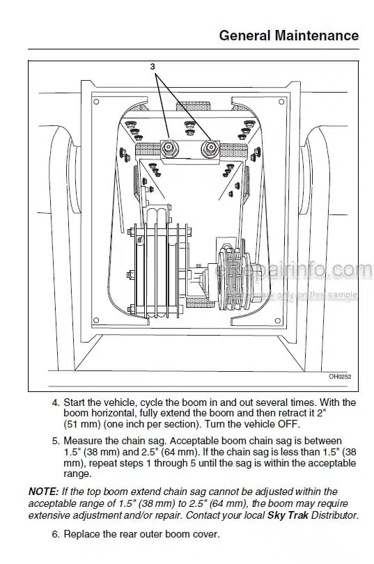 Photo 6 - JLG Skytrak 10042 Owners Operators Manual Telehandler 8990501 SN2