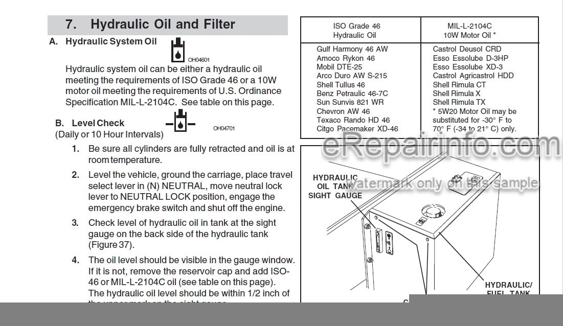Photo 4 - JLG Skytrak 10054 Operators And Safety Manual Telehandler 8990362C SN1
