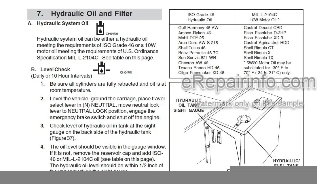 Photo 4 - JLG Skytrak 10054 Operators And Safety Manual Telehandler 8990362C SN1