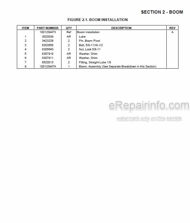 Photo 4 - JLG Skytrak 12054 PVC2005 Illustrated Parts Manual Telehandler 31211463