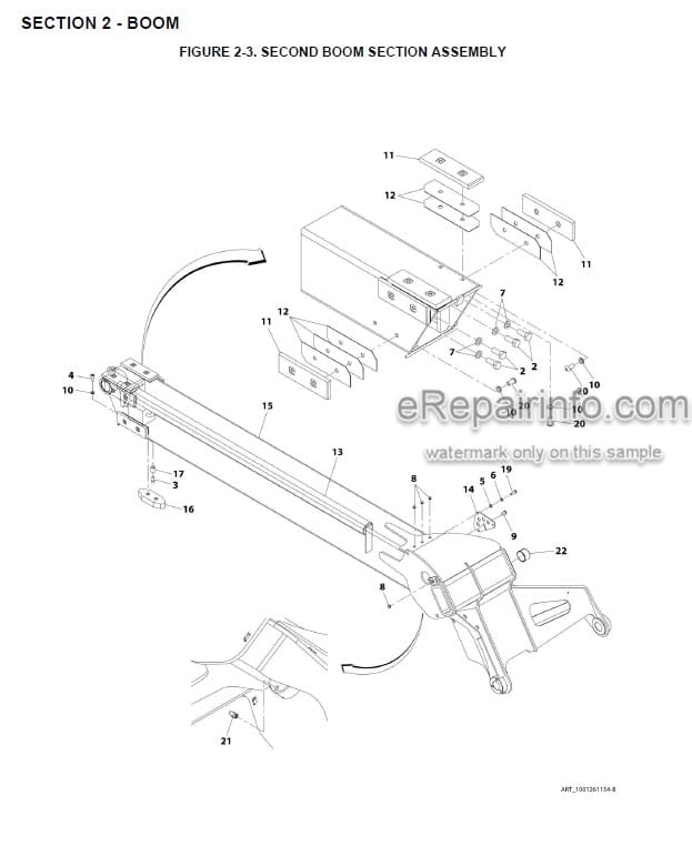 Photo 5 - JLG TD2.9 L4 Parts Manual Engine For G5-18A 2505H Agrovector 25.5 Telehandler 31200936