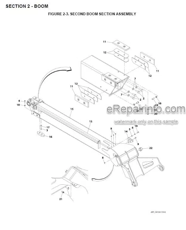 Photo 5 - JLG TD2.9 L4 Parts Manual Engine For G5-18A 2505H Agrovector 25.5 Telehandler 31200936