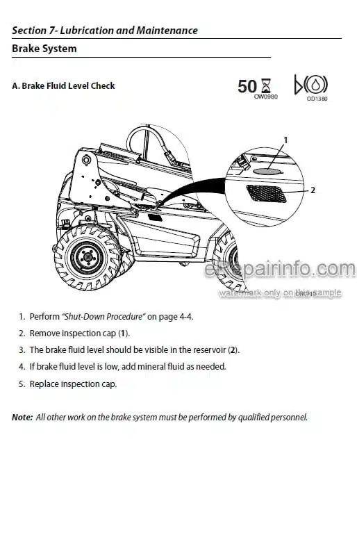 Photo 4 - JLG Skytrak 3013 PVC1911 Operation And Safety Manual Telehandler