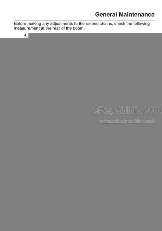 Photo 4 - JLG Skytrak 4266 Operators And Safety Manual Telehandler 8990366