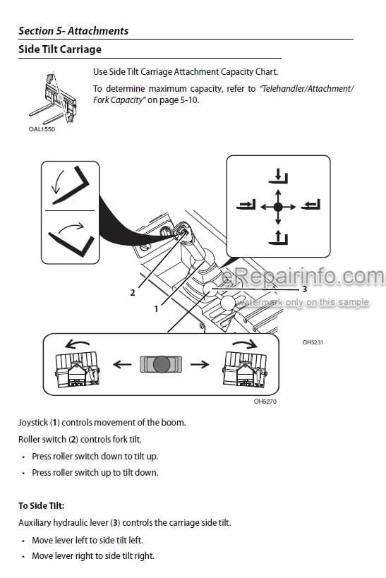 Photo 4 - JLG Skytrak 6036 6042 8042 10042 10054 12054 PVC1911 2005 Operation And Safety Manual Telehandler