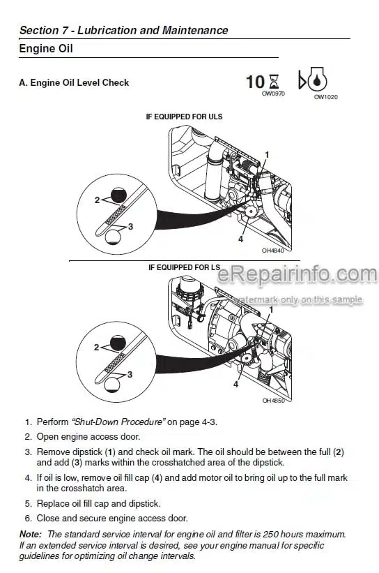 Photo 2 - JLG Skytrak 6036 6042 8042 10042 10054 Operation And Safety Manual Telehandler SN2