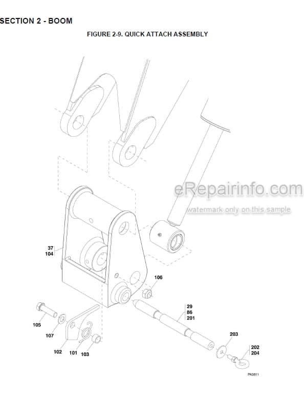 Photo 6 - JLG Skytrak 6036 6042 8042 10042 10054 Operation And Safety Manual Telehandler SN3