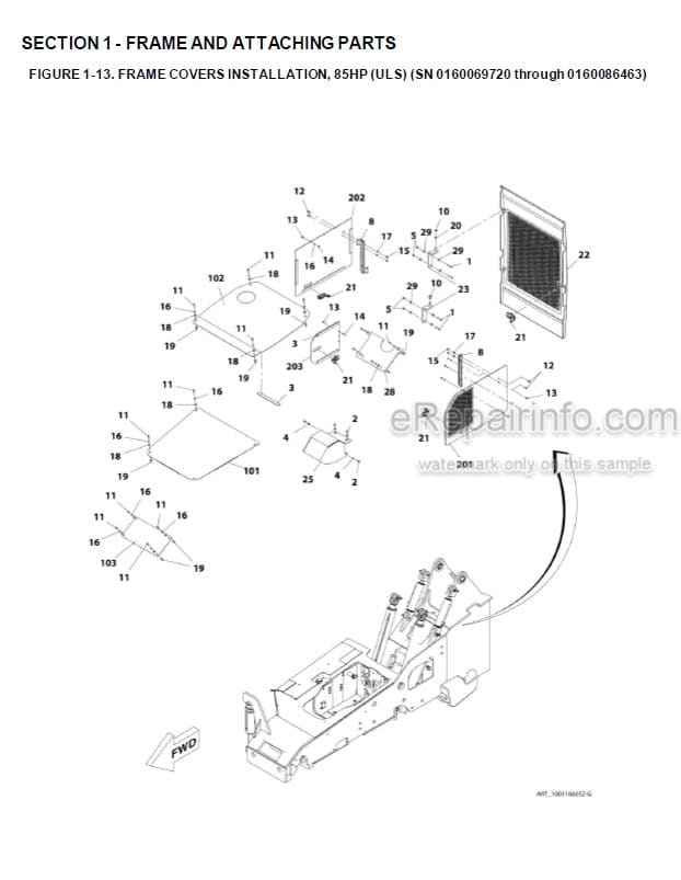 Photo 6 - JLG Skytrak 6036 6042 Illustrated Parts Manual Telehandler 31200731 SN1