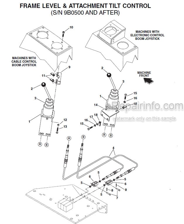 Photo 5 - JLG Skytrak 6036 Illustrated Parts Manual Telehandler 8990150 SN1