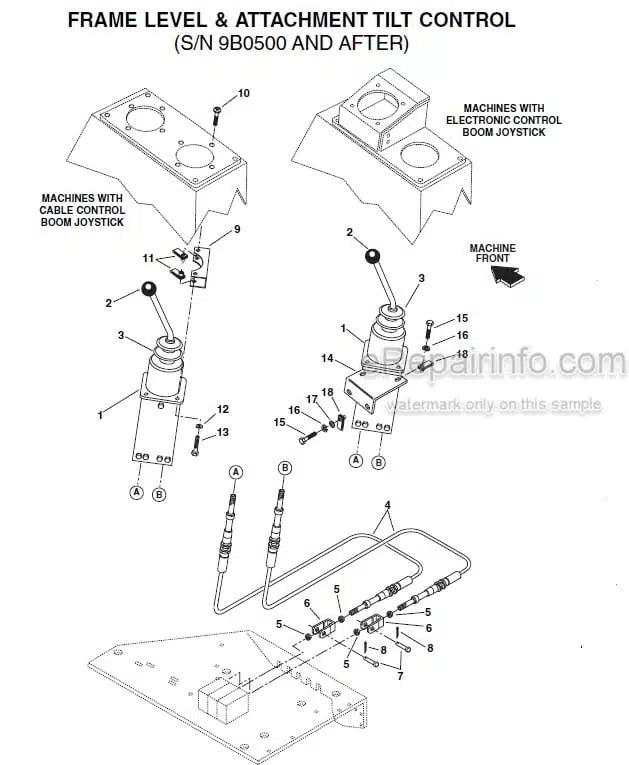 Photo 6 - JLG Skytrak 6036 Illustrated Parts Manual Telehandler 8990150 SN1