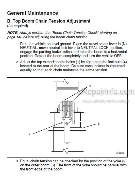 Photo 5 - JLG Skytrak 6042 Owners Operators Manual Telehandler 3126022 SN1