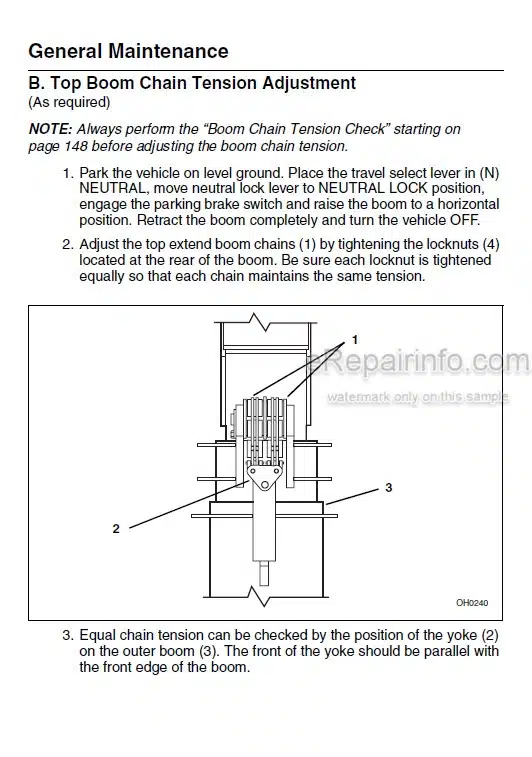 Photo 3 - JLG Skytrak 6036 Tier II Operator And Safety Manual Telehandler 3126021