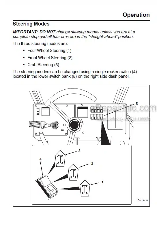 Photo 2 - JLG Skytrak 6042 Owners Operators Manual Telehandler 3126022 SN1