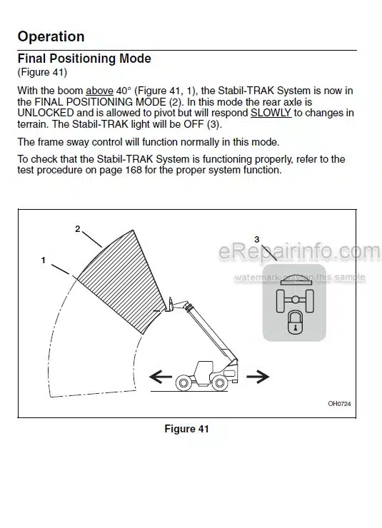 Photo 4 - JLG Skytrak 6042 Owners Operators Manual Telehandler 8990465