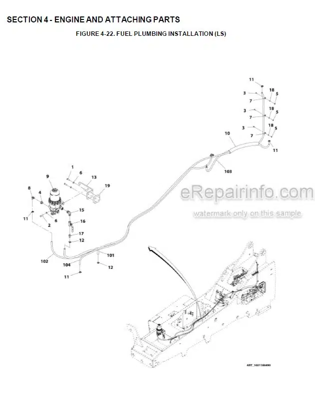 Photo 7 - JLG Skytrak 8042 10042 10054 Illustrated Parts Manual Telehandler 31211017 SN3