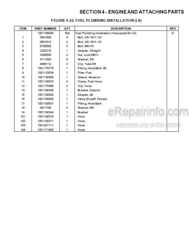 Photo 4 - JLG Skytrak 8042 10042 10054 Illustrated Parts Manual Telehandler 31211017 SN3