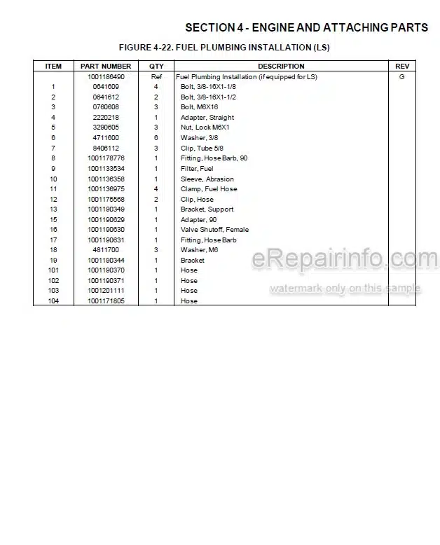 Photo 4 - JLG Skytrak 8042 10042 10054 Illustrated Parts Manual Telehandler 31211017 SN3