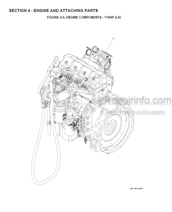 Photo 7 - JLG Skytrak 8042 10042 10054 PVC1911 2005 Illustrated Parts Manual Telehandler 31211390