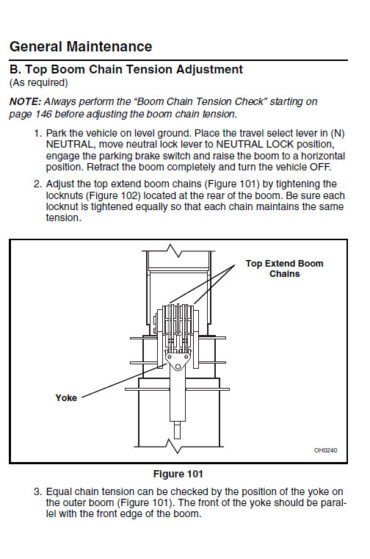 Photo 11 - JLG Skytrak 8042 Legacy Series Operators And Safety Manual Telehandler 8990392-001 SN1