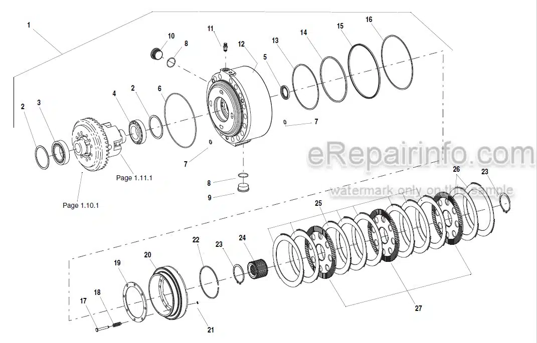 Photo 6 - JLG Skytrak 12054 PVC2005 Illustrated Parts Manual Telehandler 31211463