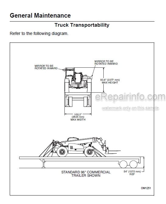 Photo 3 - JLG Skytrak MMV Tier 2 Owners Operators Manual Telehandler 8990504 SN1