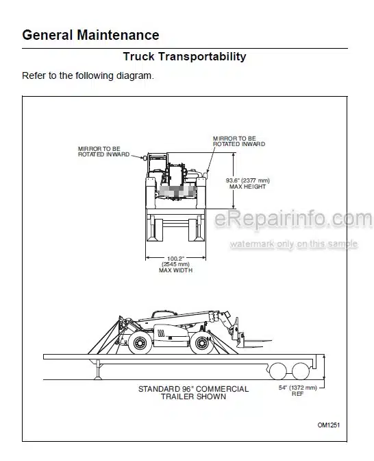 Photo 3 - JLG Skytrak MMV Tier 2 Owners Operators Manual Telehandler 8990504 SN1