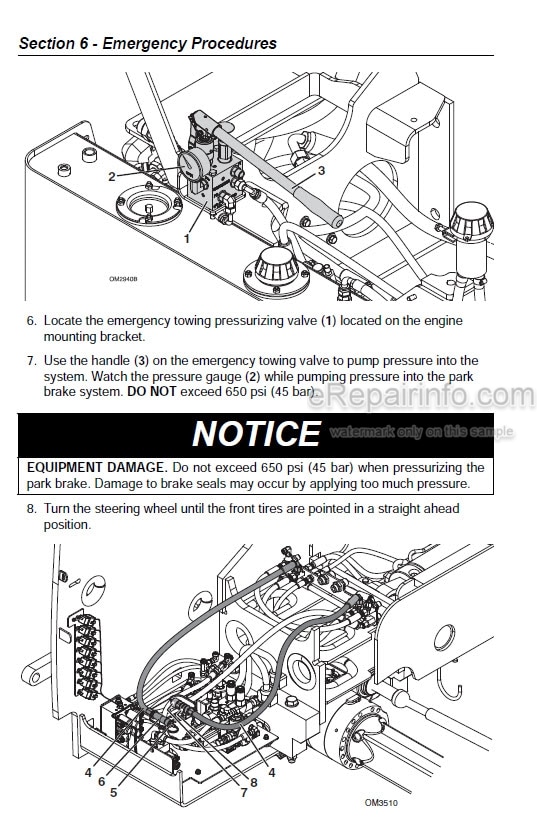 Photo 4 - JLG T56-A-14 To T56-A-427 Operation And Safety Manual Engine Installation And Removal Vehicle 31200420