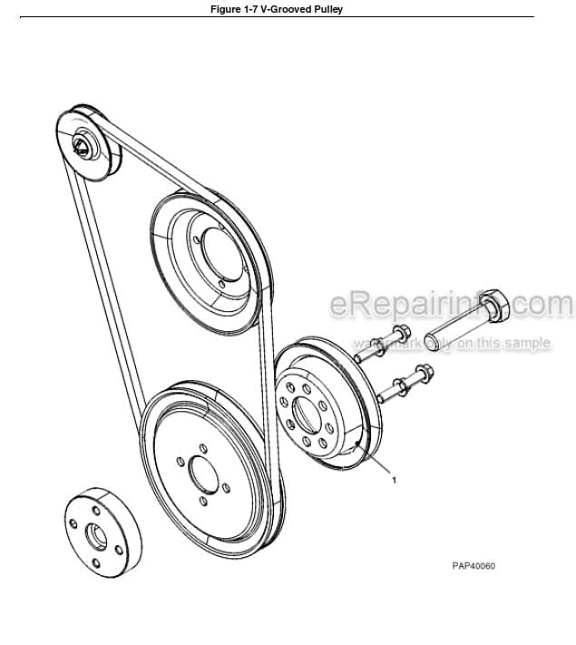 Photo 10 - JLG TD2.9 L4 Parts Manual Engine For G5-18A 2505H Agrovector 25.5 Telehandler 31200936