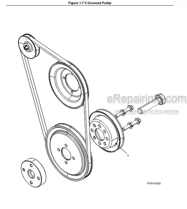 Photo 7 - JLG TD2.9 L4 Parts Manual Engine For G5-18A 2505H Agrovector 25.5 Telehandler 31200936