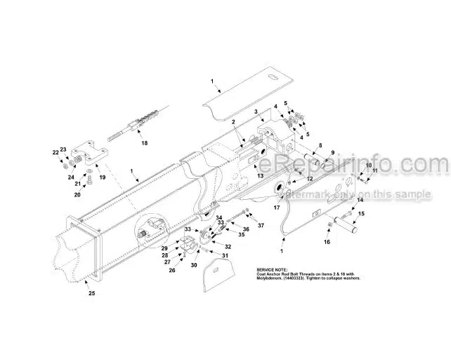 Photo 5 - JLG 943 PVC1911 2005 Illustrated Parts Manual Telehandler 31211371