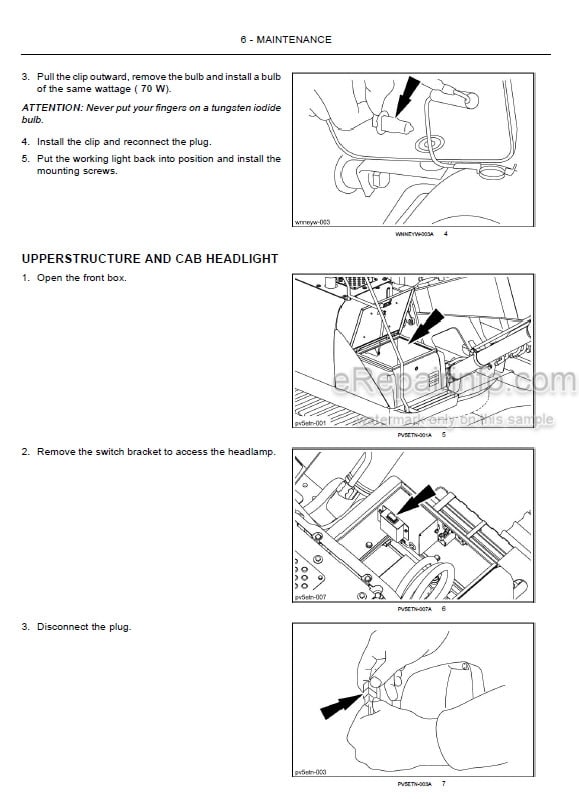 Photo 5 - Case CX300C Tier 4 Operators Manual Crawler Excavator 84415529
