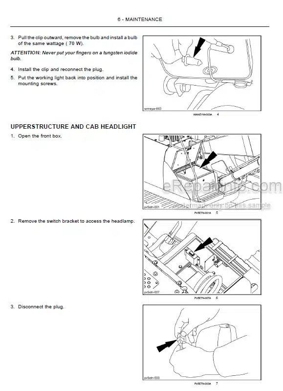 Photo 6 - Case CX300C Tier 4 Operators Manual Crawler Excavator 84415529