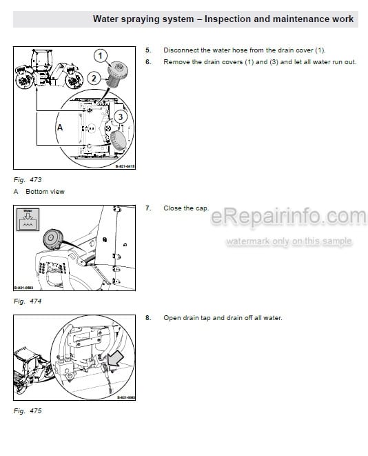 Photo 9 - Bomag BW161ADO-5 BW161AC-5 BW161AD-5 Service Manual Combination Roller 00892549