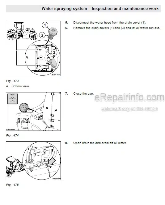 Photo 4 - Bomag BW161ADO-5 BW161AC-5 BW161AD-5 Service Manual Combination Roller 00892549