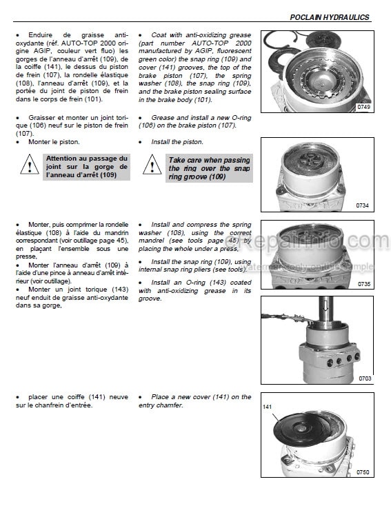 Photo 10 - Bomag BW180AD Instructions For Repair Tandem Vibratory Roller 00891253