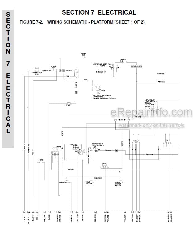 Photo 4 - JLG 100HX 110HX 100HX-10 Illustrated Parts Manual Boom Lift 3120801