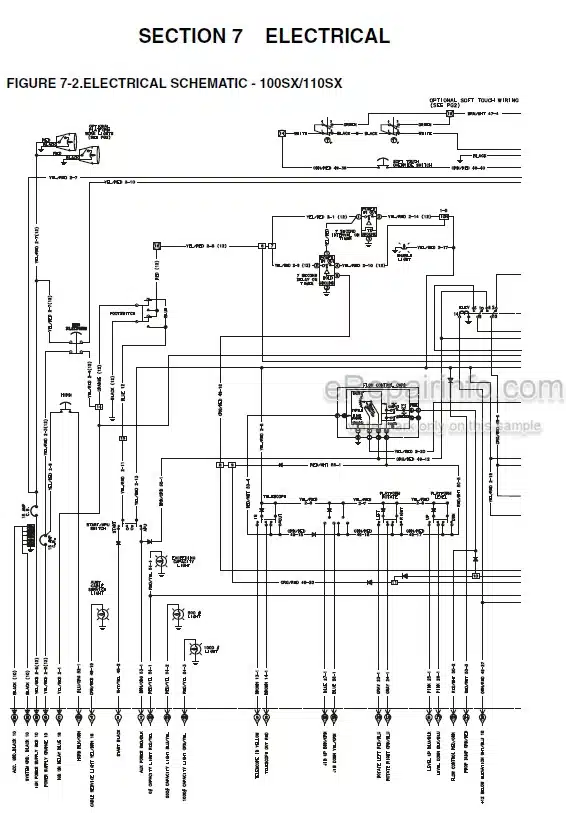 Photo 4 - JLG 100SX 110SX 110SXJ 120SXJ Illustrated Parts Manual Boom Lift