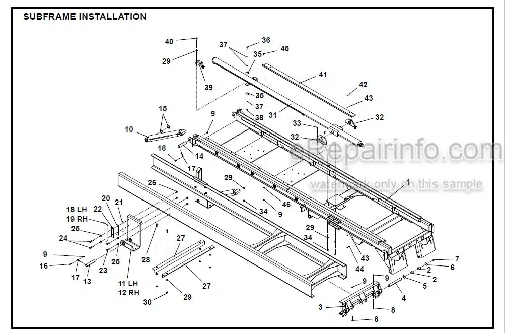 Photo 6 - JLG 10 Ton RS Illustrated Parts Manual Carrier 5376000190