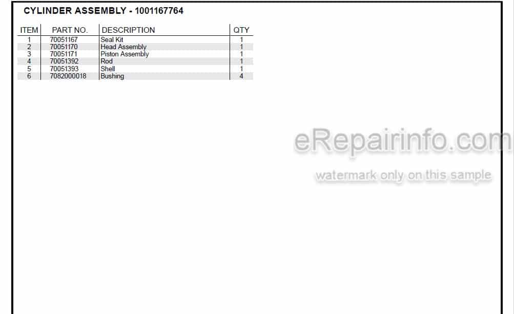 Photo 4 - JLG 10 Ton RS Illustrated Parts Manual Carrier 5376000190